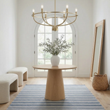 30" Gold Chandelier, Brushed Gold Light Fixture Dining Table Candle Brass Chandelier Lighting For Bedroom Hallway Entryway Living Room Kitchen