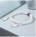 Anker 60W Braided USB-C to USB-C Cable (10 ft)White