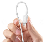 Anker 6' Braided Lightning to USB-C Fast Charging Cable - White