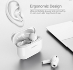 Argon Tech Wireless stereo earbuds With Ai Noise Canceling