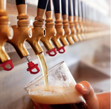 Chef Master 90216 Beer Tap Plugs Nylon Bristles Polypropylene Grip [Pack of 6]