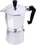 Bene Casa Classics 3-Cup Aluminum Espresso Maker, silver