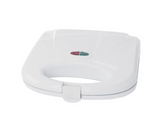 Bene Casa flat grill sandwich maker, white, cool touch sandwich maker, non-stick, compact White
