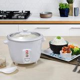 Benecasa BC-12416 6-Cup (Uncooked) Rice Cooker with Glass Lid
