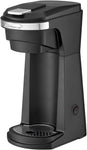 Brentwood New K-Cup Single Serve Coffee Maker with Reusable Filter Basket - Black