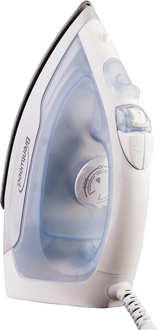 Brentwood MPI-52 Non-Stick Steam Iron, White