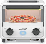 Brentwood  Stainless Steel Mini Toaster Oven (White)