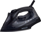 Brentwood 1200W Lightweight Non-Stick Steam Iron with Extra Long 8FT Cord (Black)