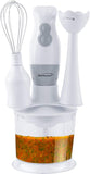 2-Speed Hand Blender and Food Processor with Balloon Whisk
