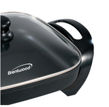Brentwood Appliances Nonstick Electric Skillet With Glass Lid