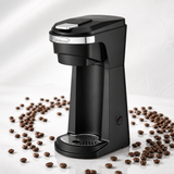Brentwood New K-Cup Single Serve Coffee Maker with Reusable Filter Basket - Black