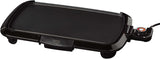 Brentwood TS-821 1,200-Watt Non-Stick Electric Griddle with Drip Tray, Adjustable Temperature, and Cool-Touch Handles, 16 In. x 10 In., Black , TS-821