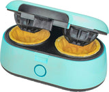 Double Waffle Bowl Maker, Blue