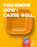 Brillo Steel Wool Soap Pads, Long Lasting, Original Scent Cleaning, 18 Count