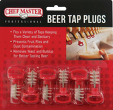 Chef Master 90216 Beer Tap Plugs 6 Pack