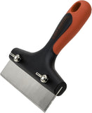 Mr. Bar-B-Q Griddle Scraper Tool with Replaceable Blade, Stainless Steel Griddle Cleaner