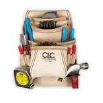 CLC NAIL & TOOL BAG 10-POCKET GREY