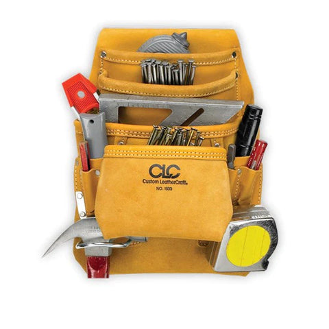 CLC NAIL & TOOL BAG 4-POCKET TOPGRAIN