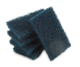 Pad Scour Extra-heavy Nylon 3.5" X 6" Blue [20 Pack]