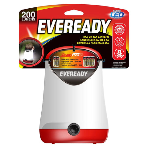 Eveready LED Lantern, Bright Battery Powered Lantern, Water Resistant .
