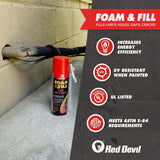 Red Devil Foam and Fill Large Gap Expanding Foam Sealant 12 oz.