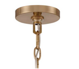Franklin Iron Marinec 42" Soft Gold 8-Light Candelabra Chandelie