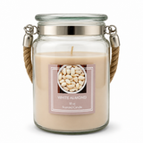 Glass Candle with Rope Handle 100 Hours Burning time 18 oz