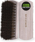 Griffin Premium Horsehair Shoe Brush – 100% Natural Horse Hair