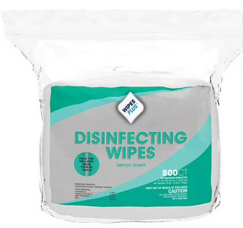 Disinfectant GymWipes 800 Count/Pack 4 Packs/Case 3200 Count/Case