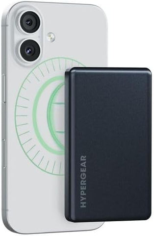 HyperGear Magnetic Power Bank, Portable Slim Wireless Charger