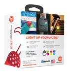 HyperGear 15716 Go-Glo Indoor and Outdoor Bluetooth Light-up-LED 3-Watt Portable Speaker