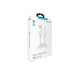 HyperGear USB to Lightning Charger Cable 12ft – Apple MFi Certified Fast Charging and Data Transfer Cord, Compatible with iPhone 14/13/12, iPads, AirPods & More – iPhone Charger Cord – White