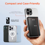 HyperGear Magnetic Power Bank, Portable Slim Wireless Charger