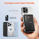 HyperGear Magnetic Power Bank, Portable Slim Wireless Charger