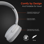 HyperGear Bluetooth Headset & Speakers 2-in-1 Design Flip Out to Create Speakers 3W Dynamic Bass Mic Over Ear Memory Foam