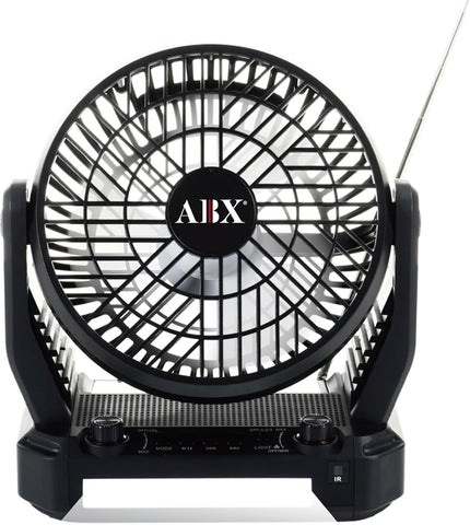 Audiobox RXF-40 Portable Fan, Speaker, Radio, Light