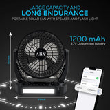 Audiobox RXF-40 Portable Fan, Speaker, Radio, Light