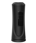 Utilitech 14-in 120-Volt 3-Speed Indoor Black Matte Oscillating Tower Fan