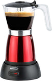 Brentwood 6-Cup Electric Moka Pot Espresso Machine