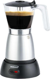 Brentwood 6-Cup Electric Moka Pot Espresso Machine