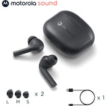 Motorola Moto Buds 065 Wireless Bluetooth Ear Buds, Noise Isolation, 17H Playtime, IPX4