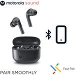 Motorola Moto Buds 065 Wireless Bluetooth Ear Buds, Noise Isolation, 17H Playtime, IPX4