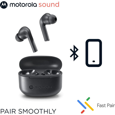 Motorola Moto Buds 065 Wireless Bluetooth Ear Buds, Noise Isolation, 17H Playtime, IPX4
