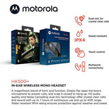 Motorola Bluetooth Earpiece HK500+ in-Ear Wireless Mono Headset