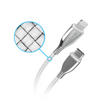 Naztech Titanium USB-C to Braided Cable 6ft