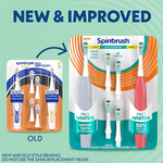 Spinbrush Pro Whiten 2 Brushes + 4 Refills