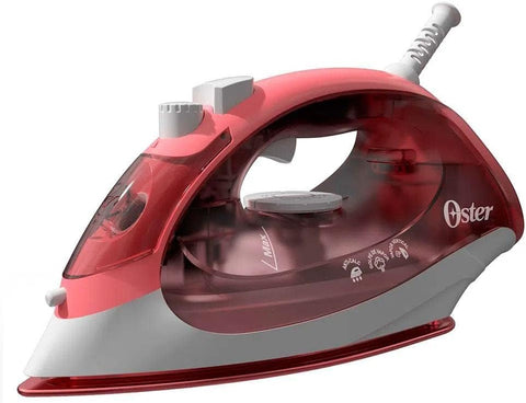 Iron with Ceramic Base Oster Red Aeroceramic 127 v