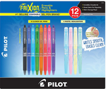 Pilot, FriXion Assorted Gel and Highlighters [12 Pack]