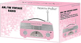 Northpoint AM/FM Portable Vintage Radio