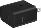 Samsung 25W Wall Charger Power Adapter with Cable, Super Fast Charging, Compact Design, Energy Efficient, Compatible with Galaxy and USB Type C Devices, Black